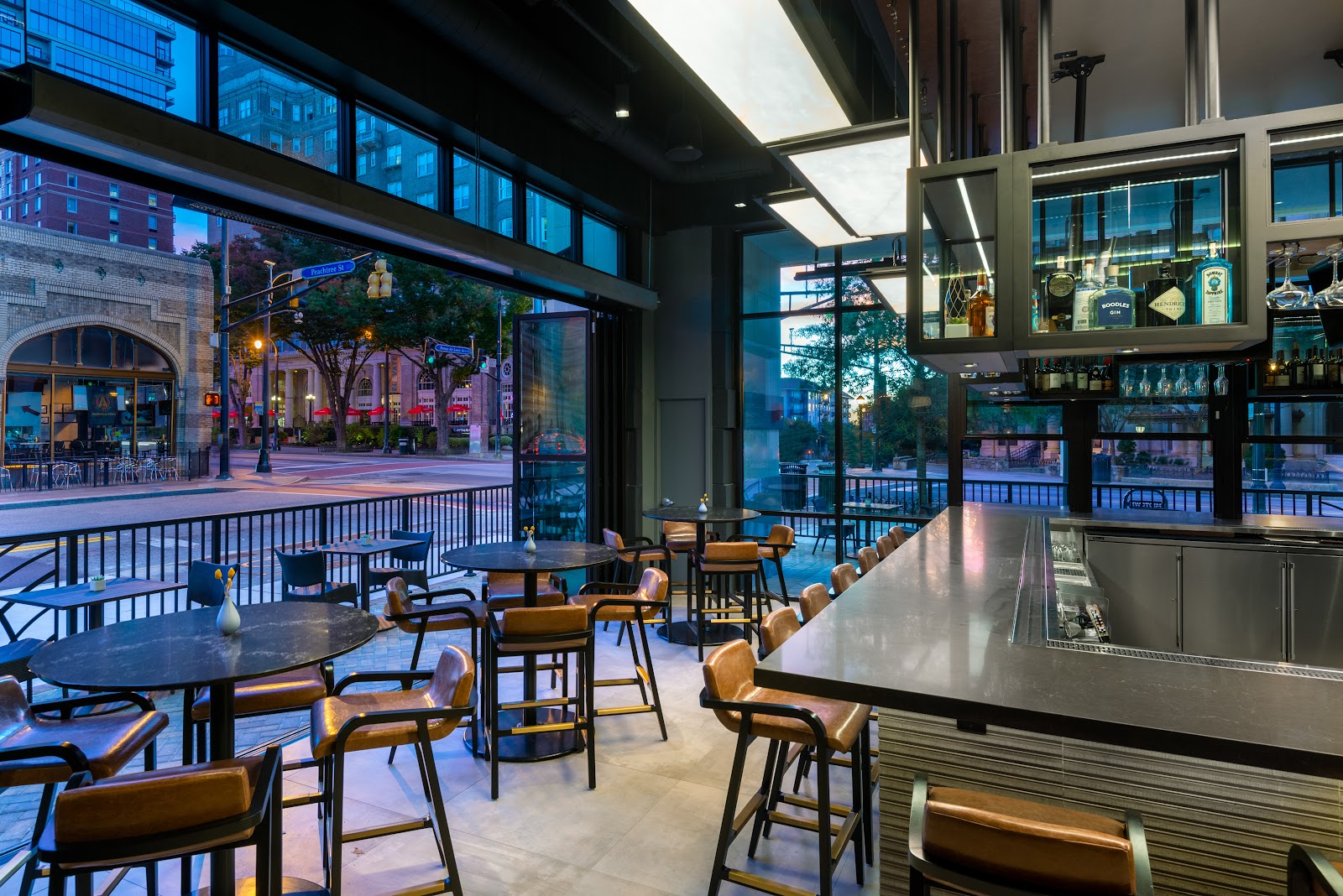 Lowkey Spots visual for The Ponce Room Bar & Kitchen, a Brunch / hotel restaurant-bar in Midtown, Atlanta.
