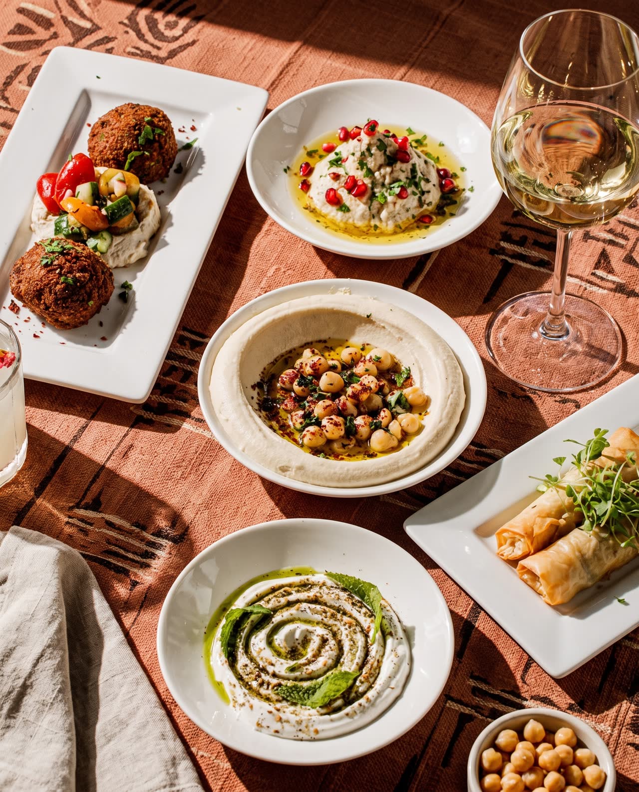 Lowkey Spots visual for Zakia, a Dinner / modern Lebanese restaurant in Buckhead, Atlanta.