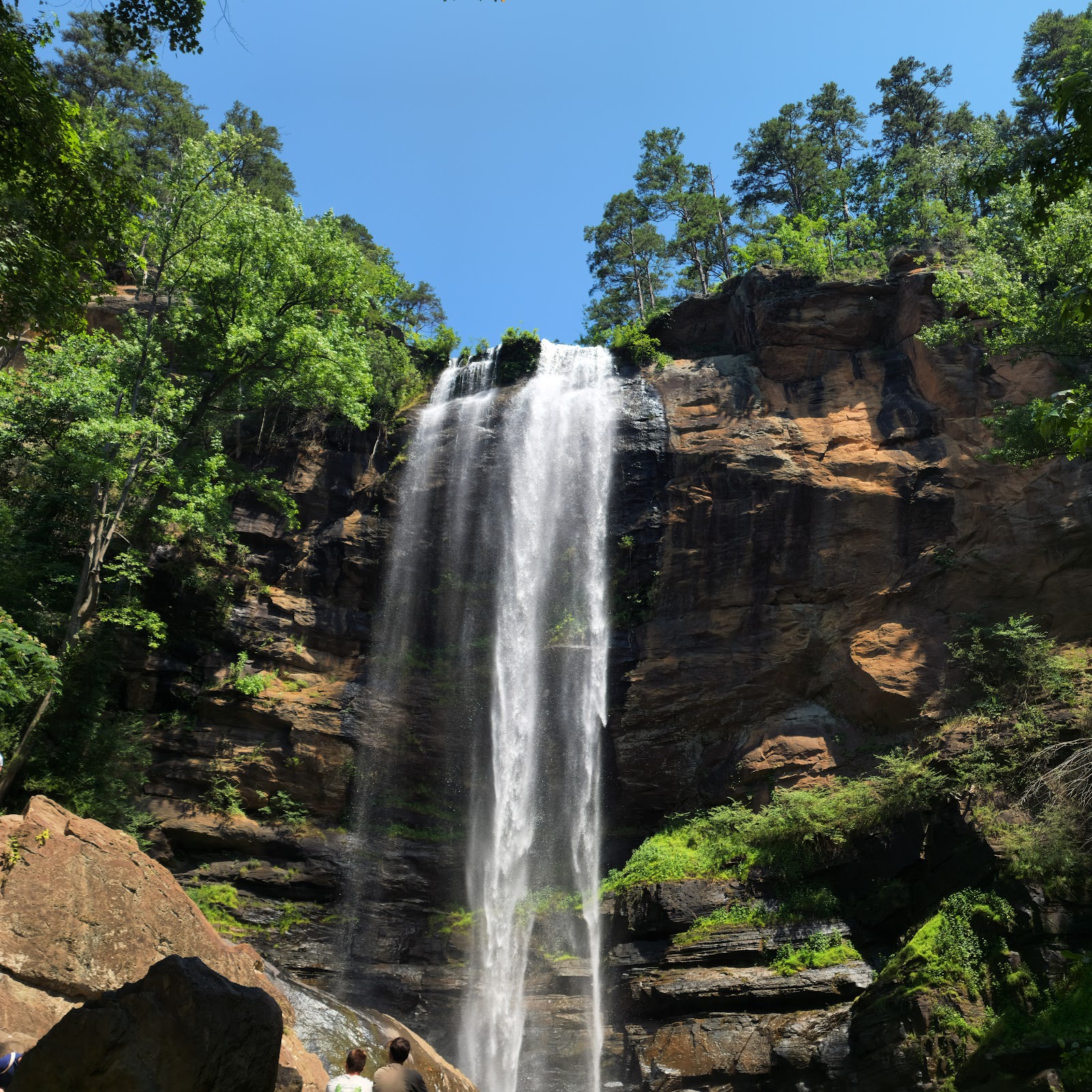 Lowkey Spots visual for Toccoa Falls, a Waterfall / day trip in Toccoa Falls, Georgia.
