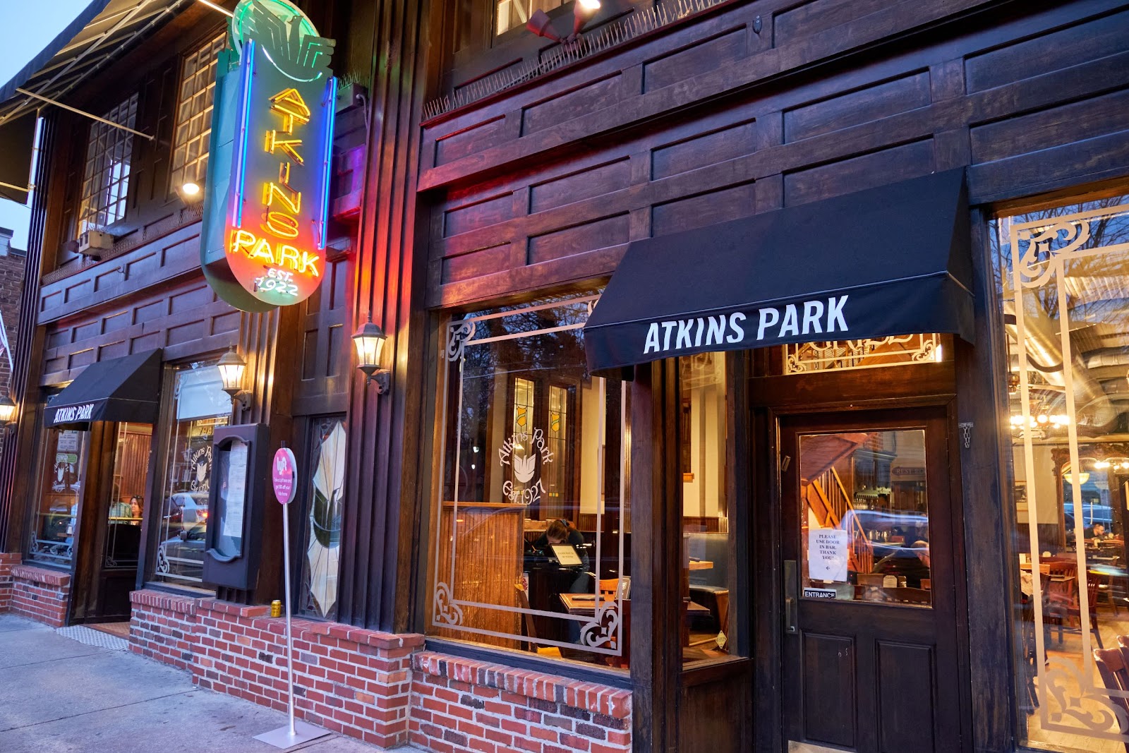 Lowkey Spots visual for Atkins Park, a Lunch in Virginia-Highland.