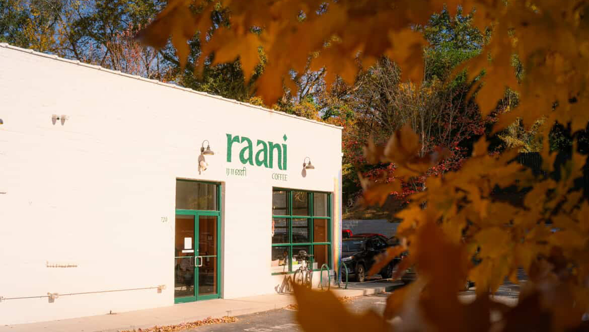 Lowkey Spots visual for Raani Coffee Roasters, a Coffee shop / South Asian-inspired roaster-cafe in East Atlanta.