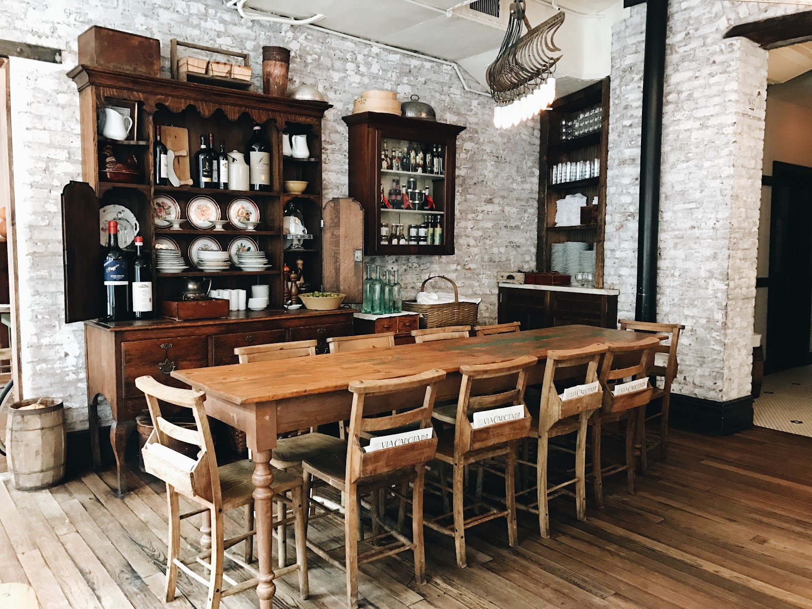 Lowkey Spots visual for Via Carota, a Italian Restaurant in West Village, Manhattan.