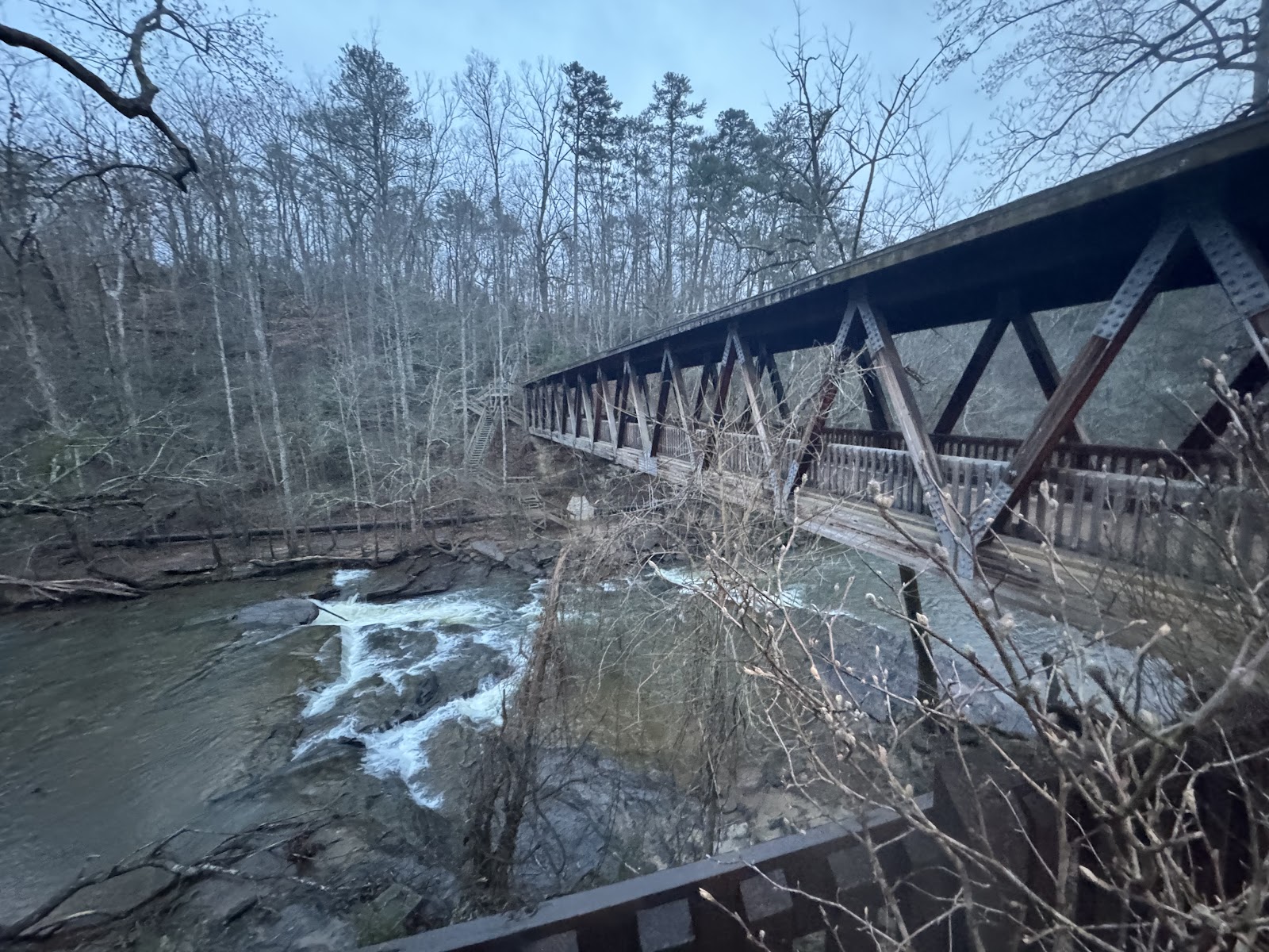 Lowkey Spots visual for Vickery Creek Old Mill Park, a Park / waterfall and historic ruins in Roswell.
