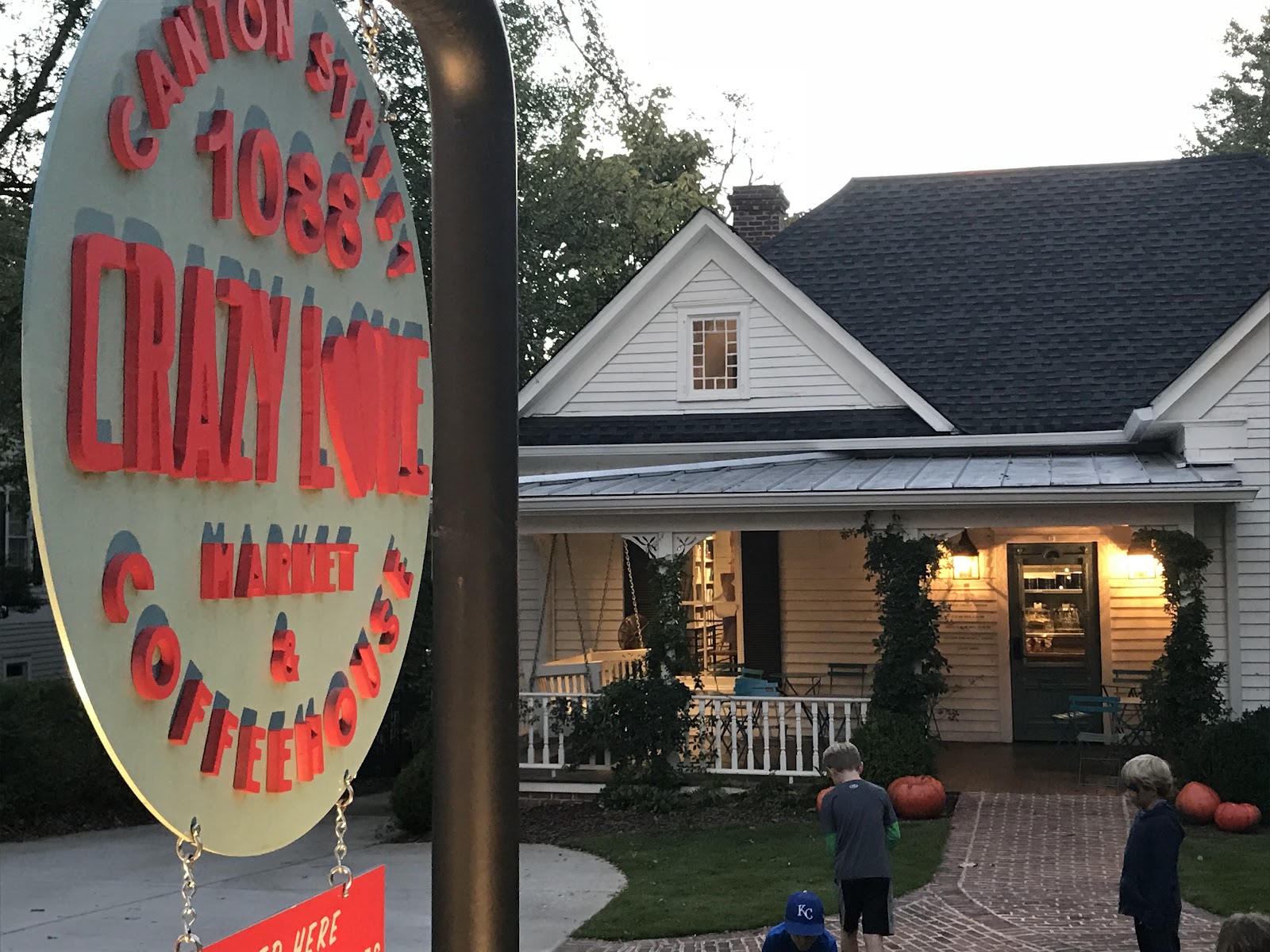Lowkey Spots visual for Crazy Love Coffeehouse, a Coffeehouse / waffles and bakery cafe in Historic Roswell / Canton Street, Metro Atlanta.