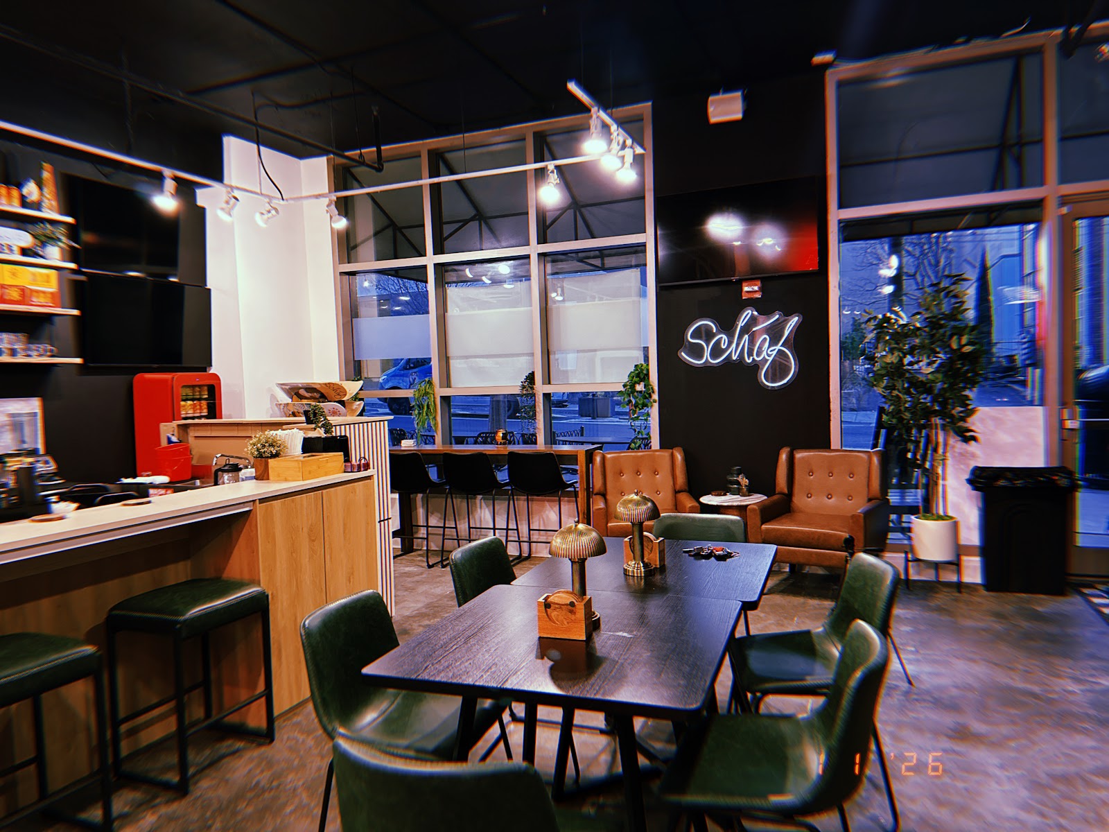 Lowkey Spots visual for Schaf Shop, a Coffee shop / skate and streetwear cafe in Midtown, Atlanta.